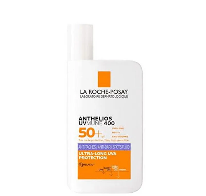 Anthelios UVMUNE 400 Anti-Pigmentvlekken Onzichtbare Zonnebrand Fluïde SPF50+ - Zeer Hoge Bescherming - Voor een gevoelige Huid von La Roche-Posay in 50 ml – Produktfoto 2 von 3