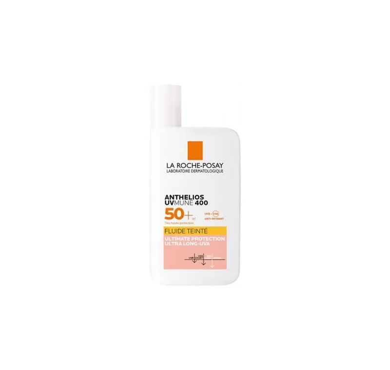 Anthelios UVMune 400 Getinte Zonnebrand Fluide SPF50+ Gezicht – Met Mexoryl 400 fra La Roche-Posay i 50 ml – produktbillede 3 af 3