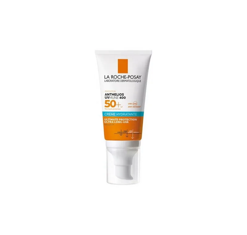 Anthelios UVMune 400 Hydraterende Zonnebrandcrème SPF50+ voor een gevoelige huid - gezicht von La Roche-Posay in 50 ml – Produktfoto 2 von 3