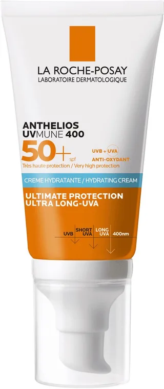 Anthelios UVMune 400 Hydraterende Zonnebrandcrème SPF50+ voor een gevoelige huid - gezicht von La Roche-Posay in 50 ml – Produktfoto 1 von 3