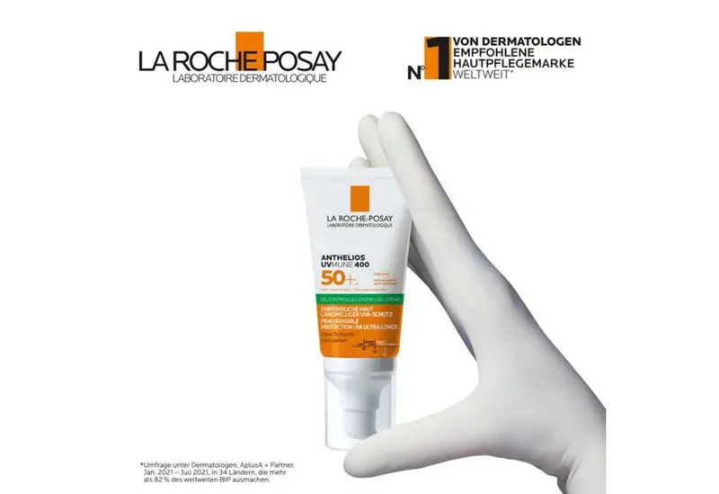 Anthelios UVMUNE 400 Oil Control - Matterende Gel-Crème SPF50+ - Gemengde tot Vette Huid von La Roche-Posay in 50 ml – Produktfoto 2 von 5