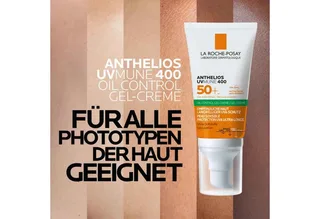 Anthelios UVMUNE 400 Oil Control - Matterende Gel-Crème SPF50+ - Gemengde tot Vette Huid von La Roche-Posay in 50 ml – Produktfoto 4 von 5