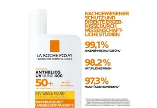 Anthelios UVMUNE 400 Onzichtbare Zonnebrand Fluide SPF50+ - Zeer Hoge Bescherming - Alle Huidtypes von La Roche-Posay in 50 ml – Produktfoto 2 von 5