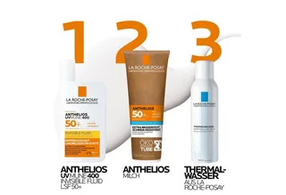 Anthelios UVMUNE 400 Onzichtbare Zonnebrand Fluide SPF50+ - Zeer Hoge Bescherming - Alle Huidtypes von La Roche-Posay in 50 ml – Produktfoto 5 von 5