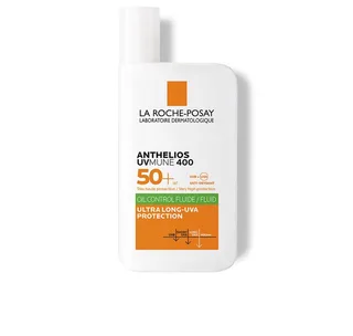 Anthelios UVMune Oil Control Fluid SPF50+ Zonnebrand - Gecombineerde tot Vette Huid met Neiging tot Acne von La Roche-Posay in 50 ml – Produktfoto 3 von 3