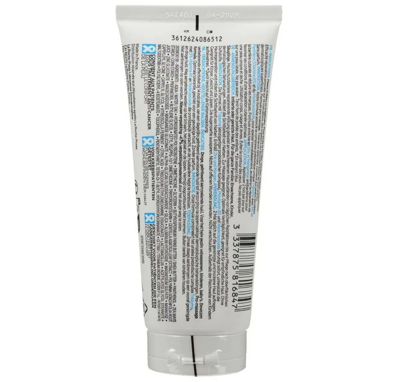 Cicaplast B5+ Balsem - Voor een gevoelige huid - Tribioma, Vitamine B5 en Madecassoside by La Roche-Posay in 100 ml – product photo 2 of 2
