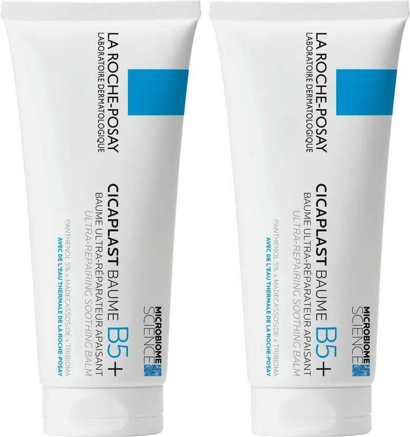 Cicaplast B5+ Balsem - Voor een gevoelige huid - Tribioma, Vitamine B5 en Madecassoside - Voordeel bundel 2x 100ml by La Roche-Posay – product photo