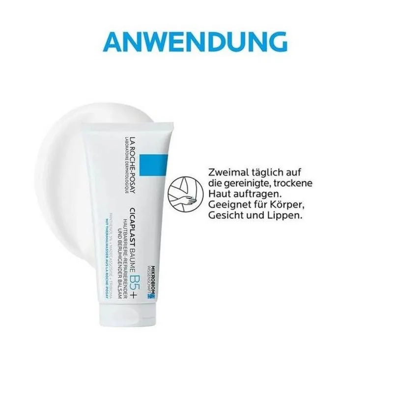 Gesichtspflege Cicaplast Baume B5+ de La Roche-Posay en 100 ml – photo du produit 2 sur 3