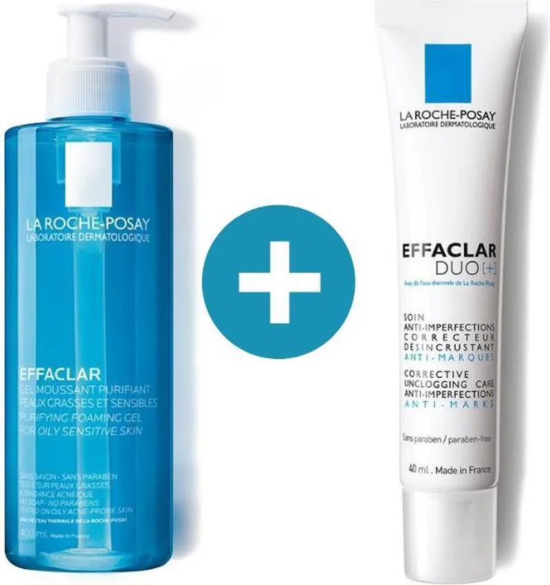 Combi Zuiverende Gel en Effaclar duo - Dagcrème von La Roche-Posay – Produktfoto