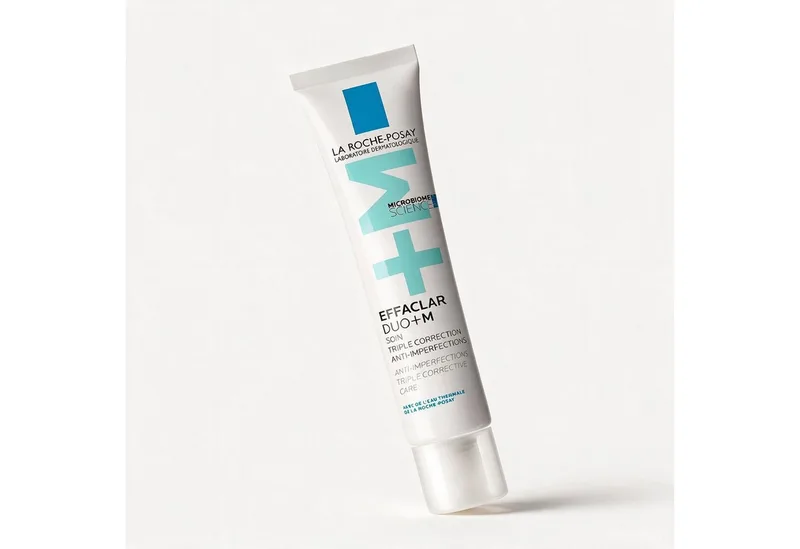 Effaclar Duo+M Crème - Nieuwe Formule - voor Vette, Onzuivere Huid met Neiging tot Acne - Helpt Puistjes en Onzuiverheden te Verminderen - met Salicylzuur fra La Roche-Posay i 40 ml – produktbillede 2 af 3
