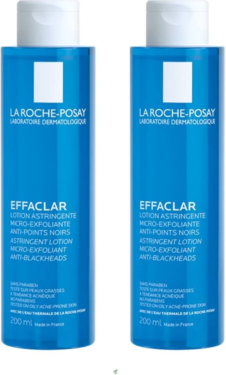Effaclar micro - exfoliërende adstringerende lotion - Gezichtsreinigingsmiddel - 2X200ml von La Roche-Posay – Produktfoto