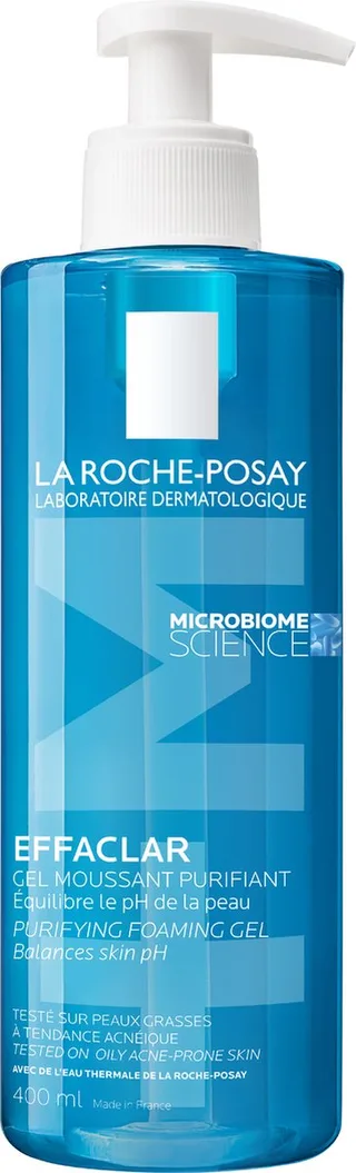 Effaclar Zuiverende Reinigingsgel +M - voor een Vette, Onzuivere Huid met Neiging tot Acne från La Roche-Posay i 400 ml – produktbild 1 av 2