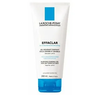 Effaclar Zuiverende Reinigingsgel +M - voor een Vette, Onzuivere Huid met Neiging tot Acne från La Roche-Posay i 200 ml – produktbild 2 av 3