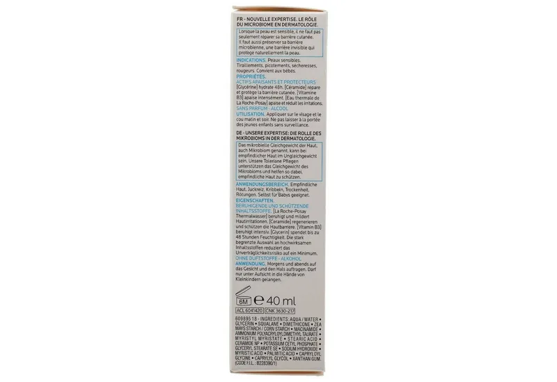 Gesichtspflege Toleriane sensitive Creme von La Roche-Posay – Produktfoto 4 von 4