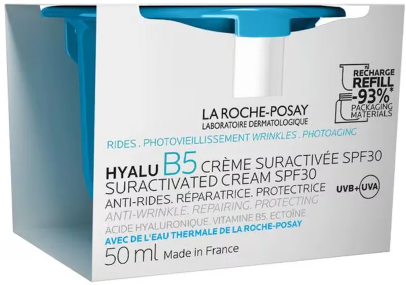 Hyalu B5 Crème SPF30 Navulling von La Roche-Posay in 50 ml – Produktfoto
