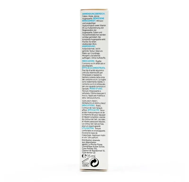 Augencreme Hyalu B5 Augen Creme de La Roche-Posay en 15 ml – photo du produit 4 sur 4