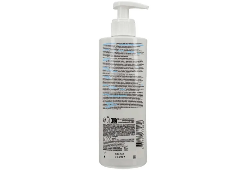 Lipikar Lait Urea 5+ Bodylotion - Verzachtende, Gladmakende Melk - voor een Zeer Droge, Ruwe en Schilferige Huid by La Roche-Posay in 400 ml – product photo 2 of 2