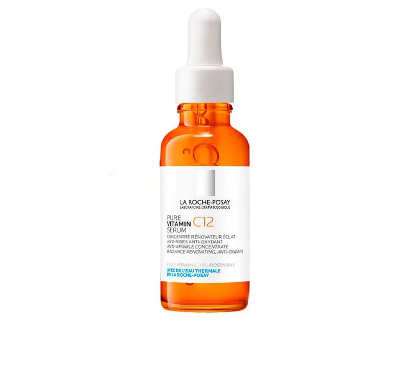 Pure Vitamine C12 Serum - Anti-Rimpel en Anti-Oneffenheden - met 12% Pure Vitamine C - voor elk Huidtype von La Roche-Posay in 30 ml – Produktfoto 2 von 3