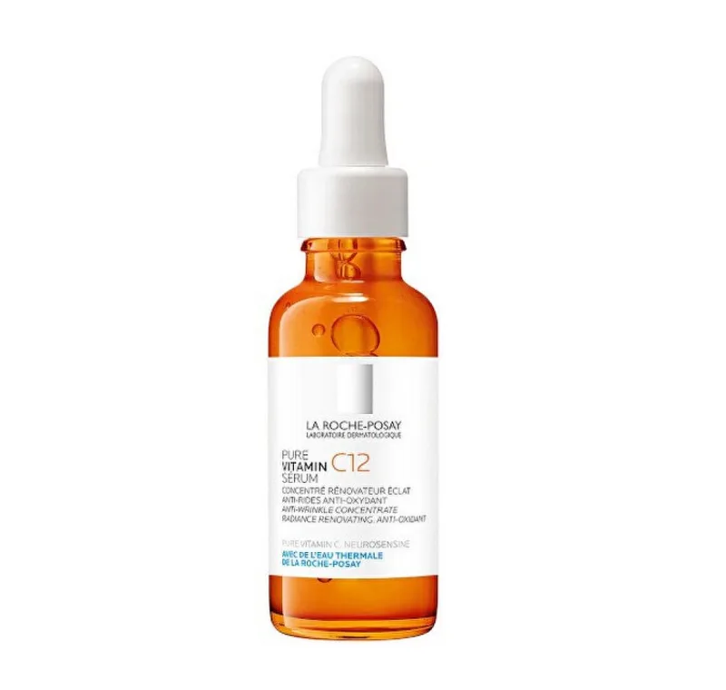 Pure Vitamine C12 Serum - Anti-Rimpel en Anti-Oneffenheden - met 12% Pure Vitamine C - voor elk Huidtype von La Roche-Posay in 30 ml – Produktfoto 3 von 3