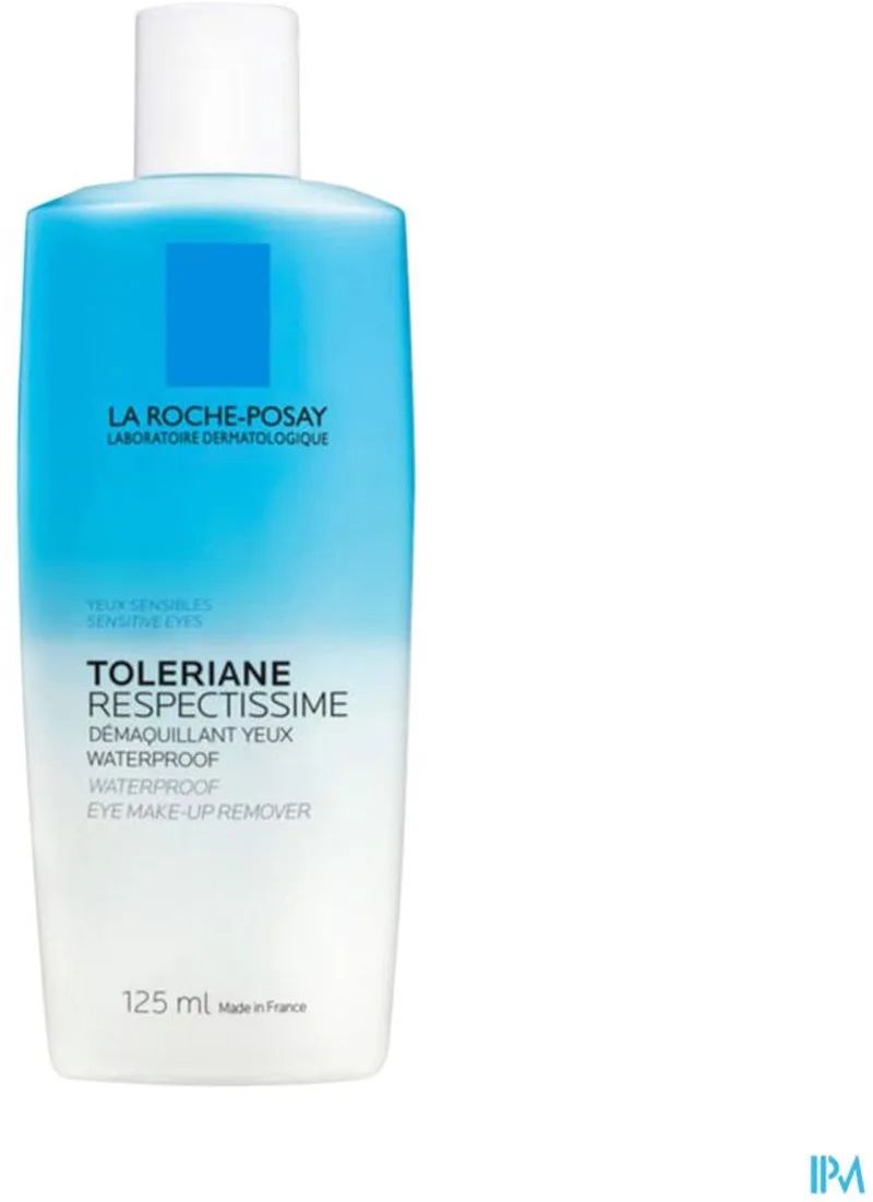 Respectissime waterproof oog-makeup reiniging gevoelige ogen van La Roche-Posay in 125 ml – productfoto