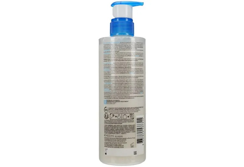 Syndet AP+ Reinigende Gel-Crème - voor een Zeer Droge, Geïrriteerde, Jeukende Huid fra La Roche-Posay i 400 ml – produktbillede 2 af 2
