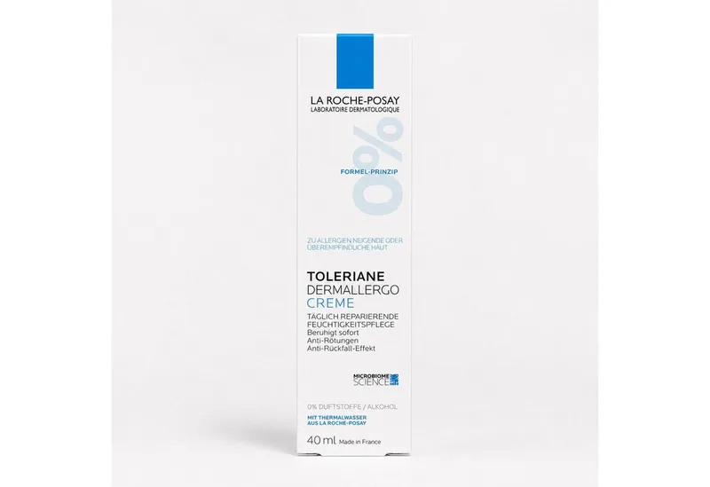 Toleriane Dermallergo Gezichtscrème - Intensief Kalmerende Verzorging - voor een Gevoelige Huid van La Roche-Posay in 40 ml – productfoto 3 van 5