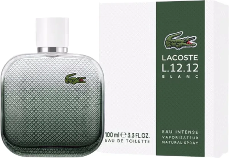 Blanc - Eau Intense Vaporisateur Natural Spray - Eau de Toilette - L.12.12 von Lacoste in 50 ml – Produktfoto