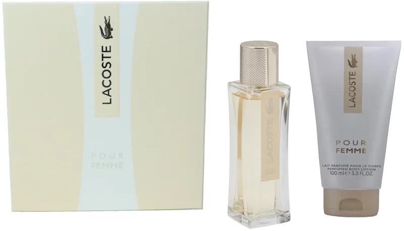 Duft-Set Pour Femme, 2-tlg., mit selbstbewusstem Charakter van Lacoste – productfoto 1 van 2