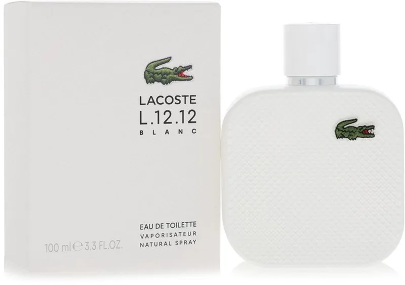 E.D.L. L.12.12 Blanc - Eau de toilette Spray - Herenparfum von Lacoste in 100 ml – Produktfoto 1 von 3