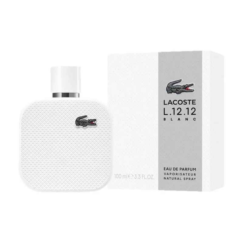Eau de Lacoste L.12.12 Blanc - Eau de Lacoste Blanc - eau de parfum spray - herenparfum de Lacoste en 100 ml – photo du produit 2 sur 3