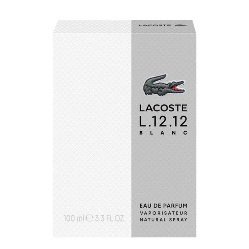 Eau de Lacoste L.12.12 Blanc - Eau de Lacoste Blanc - eau de parfum spray - herenparfum de Lacoste en 100 ml – photo du produit 3 sur 3