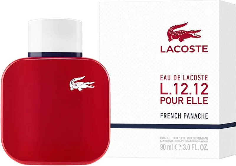 Eau De Lacoste L.12.12 Pour Elle French Panache door Lacoste - Eau De Toilette Spray von Lacoste in 90 ml – Produktfoto