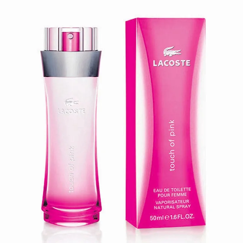 Eau de Toilette Touch of Pink fra Lacoste i 50 ml – produktbillede