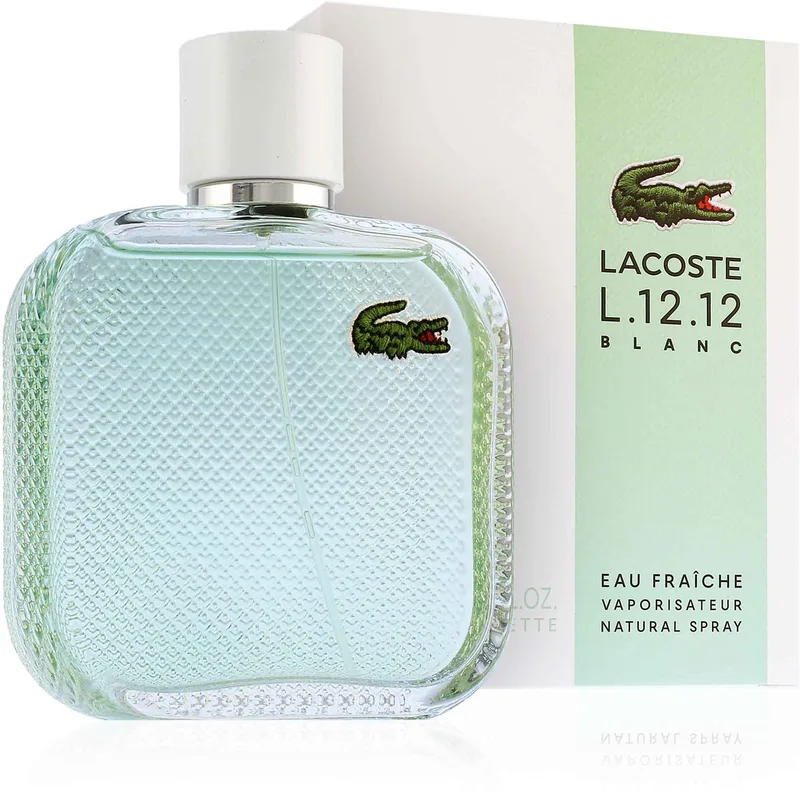 L.12.12 Blanc Eau Fraîche Edt M von Lacoste in 100 ml – Produktfoto