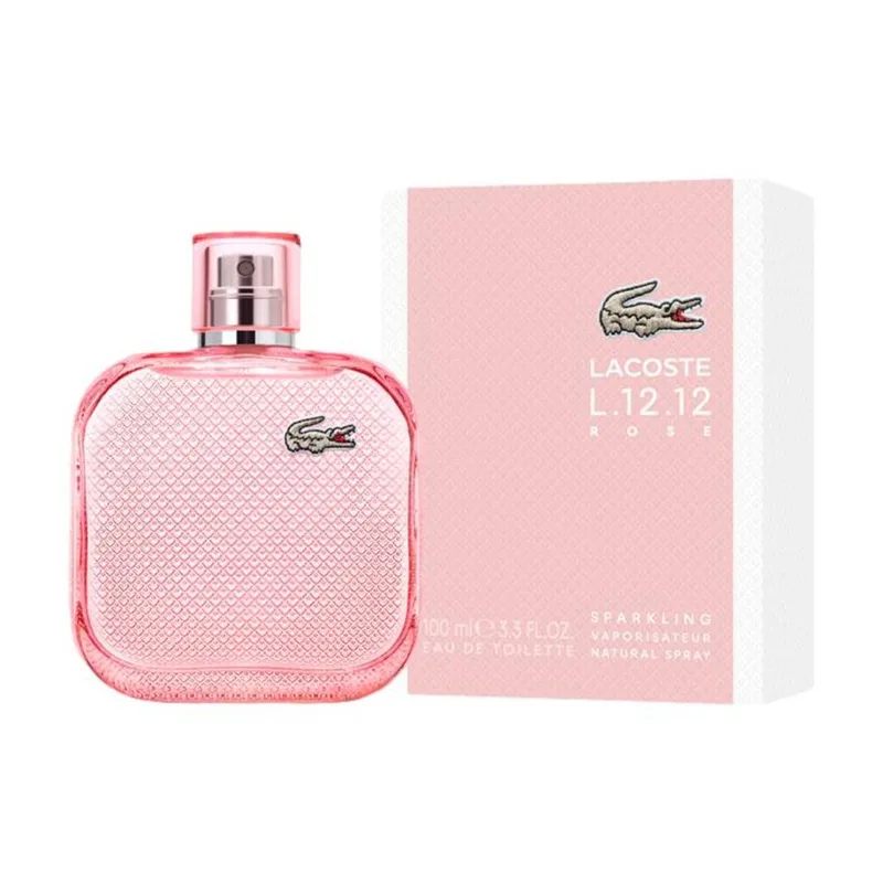 L.12.12 Rose Sparkling Eau de Toilette von Lacoste in 100 ml – Produktfoto 3 von 3