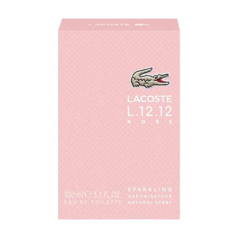 L.12.12 Rose Sparkling Eau de Toilette von Lacoste in 100 ml – Produktfoto 2 von 3