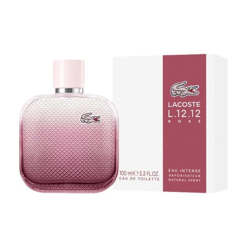 Lacoste Eau De Lacoste L.12.12 Rose Eau Intense eau de toilette spray fra Lacoste i 100 ml – produktbillede 3 af 3