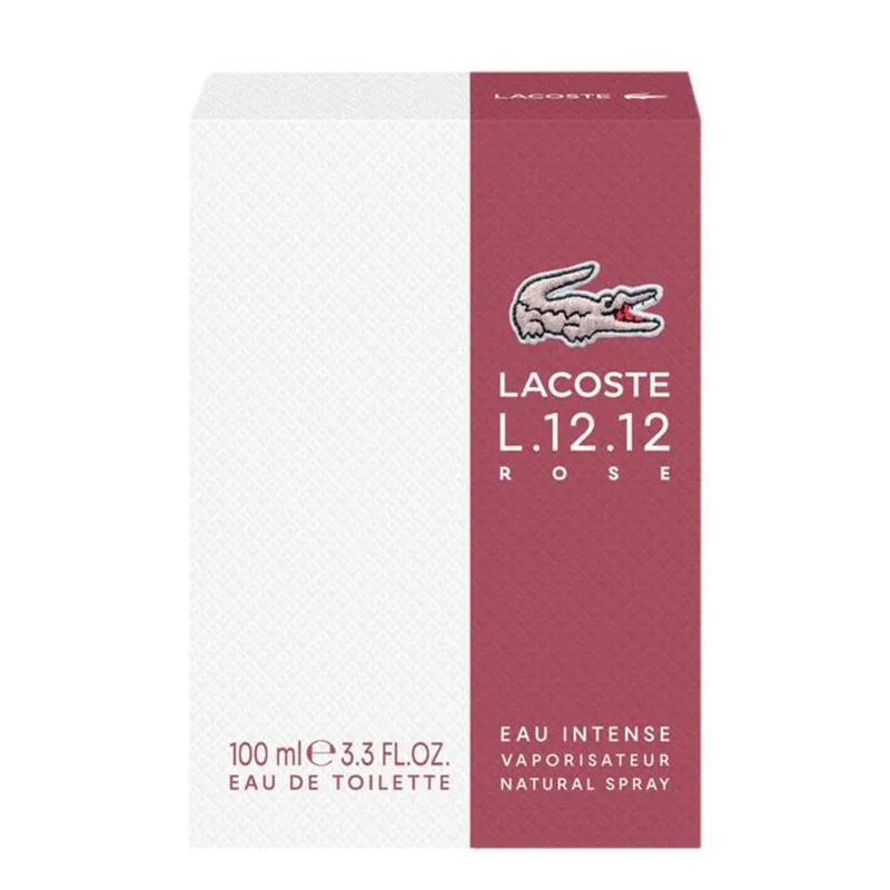 Lacoste Eau De Lacoste L.12.12 Rose Eau Intense eau de toilette spray fra Lacoste i 100 ml – produktbillede 2 af 3