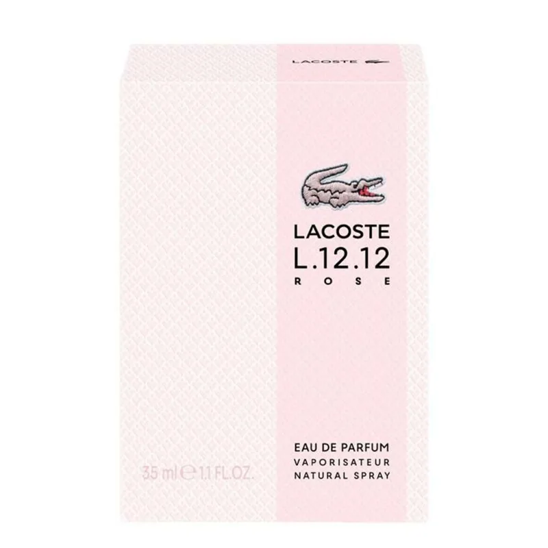 Lacoste L.12.12 Rose Eau de Parfum van Lacoste in 35 ml – productfoto 2 van 3