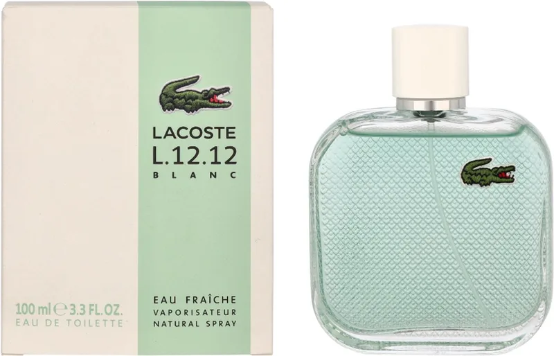 Nieuw: Lacoste L.12.12 Blanc Eau Fraiche Edt Spray fra Lacoste i 100 ml – produktbillede