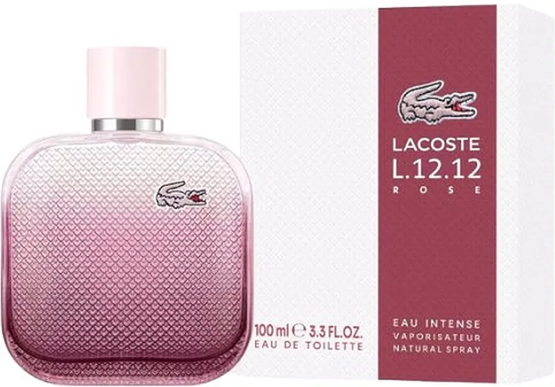 Rose - Eau Intense Vaporisateur Natural Spray - Eau de Toilette - L12.12 fra Lacoste i 50 ml – produktbillede