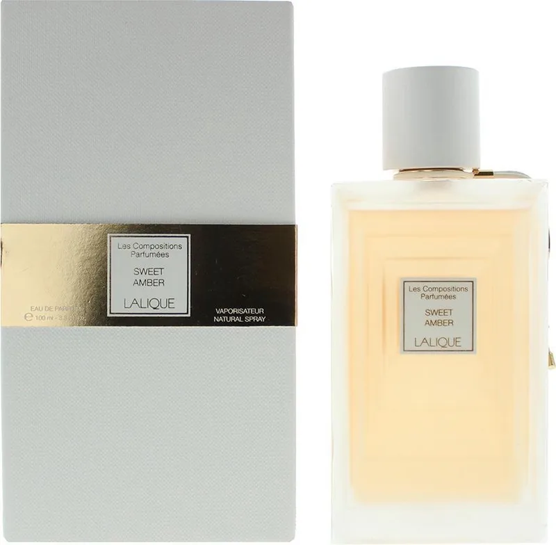 Les Compositions Parfumées Sweet Amber eau de parfum eau de parfum von Lalique in 100 ml – Produktfoto
