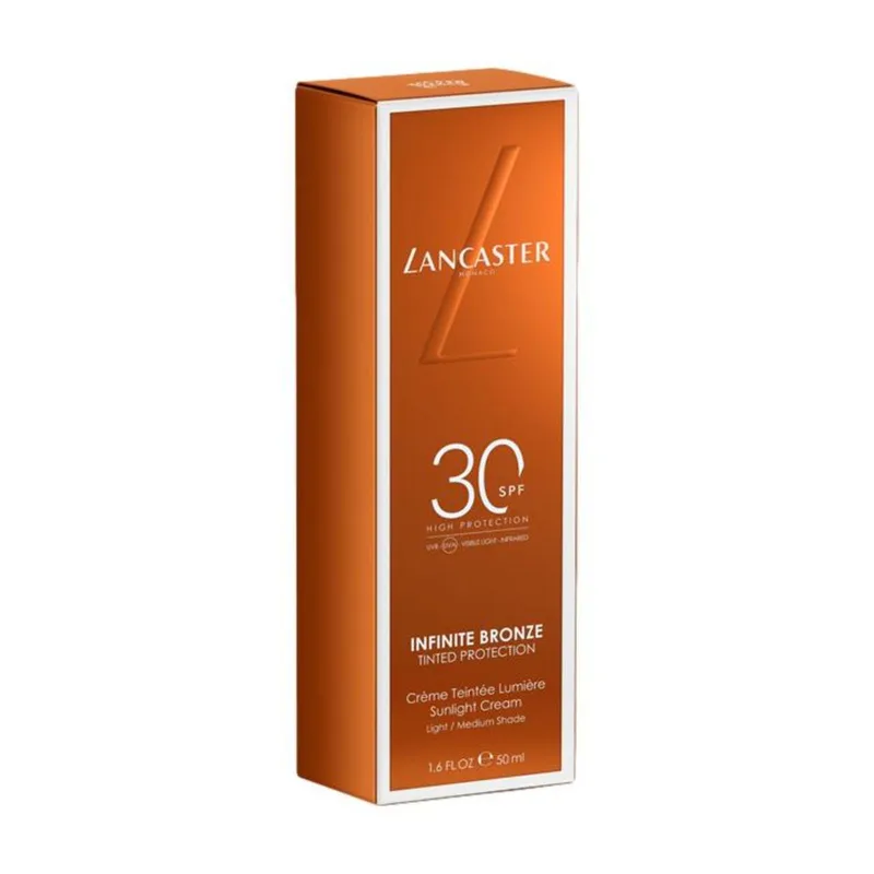 Infinite Bronze Sunlight Cream SPF 30 - Light/Medium Zelfbruinende crème fra Lancaster i 50 ml – produktbillede 2 af 2