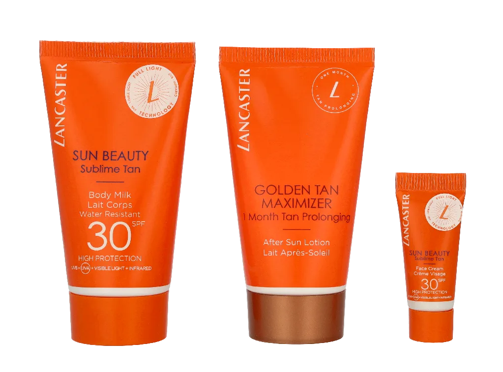 My Sun Routine Set fra Lancaster i 103 ml – produktbillede