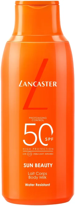 Sun Beauty Body Milk SPF50 fra Lancaster i 175 ml – produktbillede 1 af 2