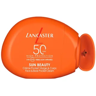 Sun Beauty Face & Body Pocket Cream SPF50 Zonnebrandcrème fra Lancaster i 30 ml – produktbillede 2 af 3
