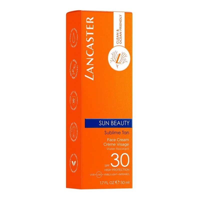 Sun Beauty Face Cream SPF30 fra Lancaster i 50 ml – produktbillede 5 af 5