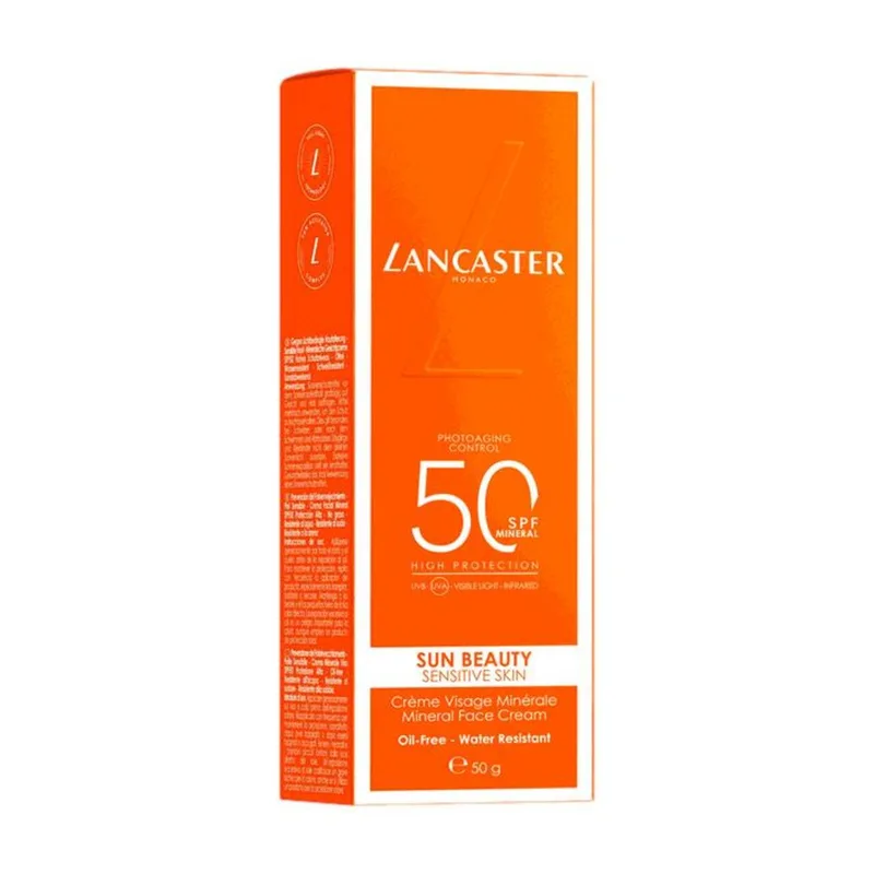 Sun Beauty Face Cream SPF50 fra Lancaster – produktbillede 1 af 2