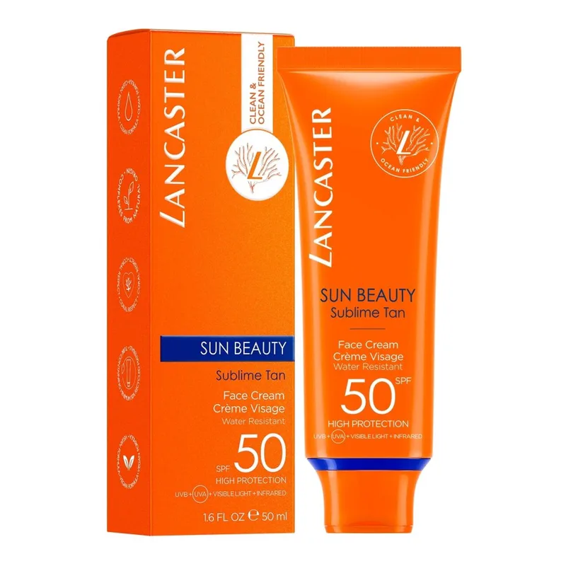 Sun Beauty Face Cream SPF50 van Lancaster in 50 ml – productfoto 4 van 5