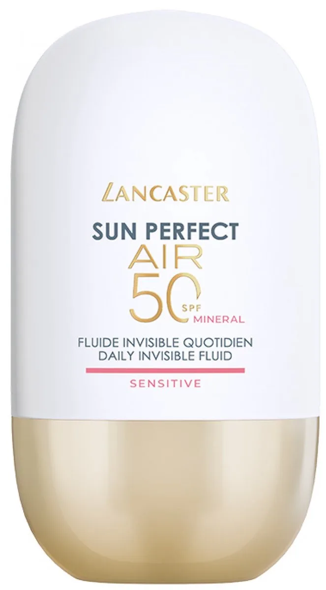 Sun Perfect AIR Daily Invisible Fluid SPF50 Sensitive Mineral, (1.3oz) von Lancaster in 40 ml – Produktfoto